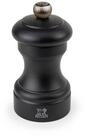 PEUGEOT Pfefferm&uuml;hle BISTRO 10cm Schwarz Matt Buchenholz Stahlmahlwerk Manuell