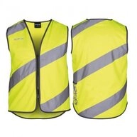 WOWOW Warnweste Wowow Sicherheitsweste Roadie gelb mit Reflexstreifen L mit