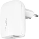 Belkin Ladeger&auml;t mit zwei Anschl&uuml;ssen und PPS, 37 W Smartphone-Adapter