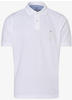 FYNCH-HATTON Poloshirt weiß regular fit (1-tlg)