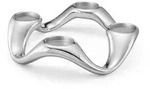 Georg Jensen Kerzenhalter Cobra f&uuml;r 4 Stumpenkerzen silberfarben
