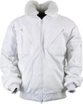 Craftland Arbeitsjacke Pilotenjacke wei&szlig;