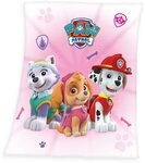Kinderdecke Paw Patrol, PAW PATROL, mit s&uuml;&szlig;en Hunden, Kuscheldecke