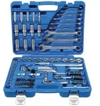 BGS technic Bit-Set BGS Steckschl&uuml;ssel-Satz Sechskant Antrieb 6,3 mm / 10 mm