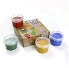 neogr&uuml;n Fingerfarbe Fingerfarben 4er Set &ldquo;Aki&rdquo;