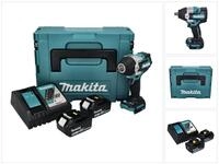 Makita Akku-Schlagschrauber DTW 701 RGJ 18 V 700 Nm 1/2" XPT Brushless + 2x...