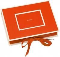 Semikolon Fotoalbum 352520 Kleine Fotobox orange