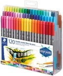 STAEDTLER Filzstift Doppelfasermaler Twin-tip pen VE=120 Farben