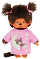 Monchhichi Pl&uuml;schfigur Glow in the Dark M&auml;dchen 20 cm Monchhichi Puppe Schlafoutfit