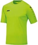 Jako T-Shirt Trikot Team Kurzarm (100% Polyester) neongr&uuml;n Jungen