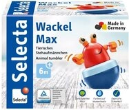 Selecta Greifling Babywelt Holz Wackel Max Tierisches Stehaufm&auml;nnchen 61066