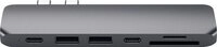 Satechi Type-C Pro Hub 4K HDMI Adapter zu SD-Card, HDMI, USB Typ C, Thunderbolt, USB
