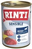 Rinti Sensible mit Ross + Kartoffel 400 g - 6 St&uuml;ck, Nassfutter f&uuml;r: Hund