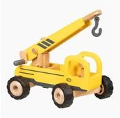 goki Spielzeug-Baumaschine Kranwagen, (packung, 1-tlg., spar set), der Anh&auml;nger