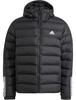 adidas Sportswear Outdoorjacke ITAVIC 3STREIFEN MIDWEIGHT HOODED schwarz L