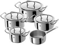 Zwilling Topf-Set TWIN CLASSIC, 5-teilig, Edelstahl 18/10, poliert, Edelstahl 18/10