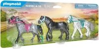 Playmobil&reg; PLAYMOBIL 70999 3 Pferde Friese Knabstrupper & Andalusier ab 4 Jahren