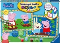 Ravensburger Malen nach Zahlen Junior, Peppa Pig, Made in Europe