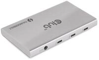 CLUB3D Thunderbolt 4 Portable 5-in-1 Hub with Smart Power Smartphone-Ladeger&auml;t