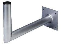 Hama SAT-Halterung Hama SAT-Wandhalterung aus Aluminium, 45 cm Wandabstand, (bis 0