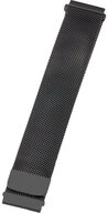 Peter J&auml;ckel Smartwatch-Armband Armband 22mm Milanaise Black (17650)