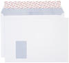 Elco Versandtaschen 74523.12 C4 mit Fenster Querbefüllung weiß (50 Stück)