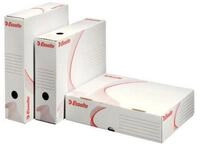 ESSELTE Archivcontainer 10 Esselte Archivboxen wei&szlig; 25,5 x 32,9 x 8,0 cm