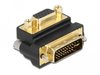 Delock Adapter VGA Buchse zu DVI 24+5 Pin Stecker 270° gewinkelt...