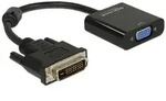 Delock DeLOCK 0.16m DVI-D/VGA 0,245 m VGA (D-Sub) Schwarz Video-Adapter