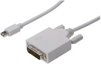 Digitus Mini-DisplayPort auf DVI-Kabel 2 m AK-340305-020-W HDMI-Kabel,...