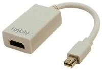 LogiLink CV0036A Videokabel-Adapter 0,1 m Mini DisplayPort HDMI Typ A...