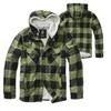 Brandit Outdoorjacke Brandit Lumber Check Shirt Hooded bunt|schwarz L