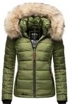 Marikoo Winterjacke Lerikaa Winter Steppjacke mit abnehmbarem Kunstfell