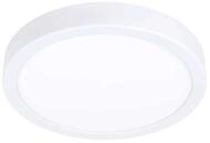EGLO LED Deckenleuchte FUEVA, 1-flammig, &Oslash; 21 cm, Wei&szlig;, Kunststoff, Stahl,...