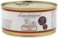 Lunderland Rindfleisch mager 300 g, Nassfutter f&uuml;r: Hund