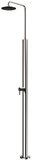 Ideal Eichenwald Gartendusche Dusche ROMEO V2A Kalt- und Warmwasserdusche Ideal