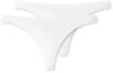 T-String SCHIESSER "95/5", Damen, Gr. 36, wei&szlig; (100, wei&szlig;), Single Jersey,