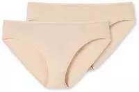 Tai-Slip SCHIESSER "95/5", Damen, Gr. 38, beige (410, sand), Single Jersey,