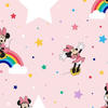 vidaXL Kids at Home Wallpaper Rainbow Minnie Pink Feature Design Wall Decor...