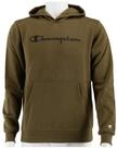Champion Kapuzenpullover Hoodie Big Logo Print (gef&uuml;ttert) khakibraun Kinder