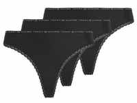 Tommy Hilfiger Underwear Slip 3P THONG (Packung, 3-St., 3er-Pack) mit zarter