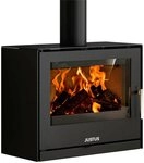 JUSTUS Kaminofen Dias, 6,5 kW, Zeitbrand, Baukasten-System, ohne Standf&uuml;&szlig;e