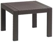 Allibert Gartentisch "Victoria", 59 x 59 x 43 cm (B x T x H), aus Polyrattan