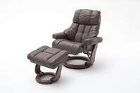 Robas Lund Relaxsessel CALGARY XXL, inkl. Hocker, bis ca. 135&deg; verstellbar,...
