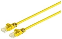 S-Conn Patchkabel Cat.7 U/UTP gelb 0,25m LAN-Kabel