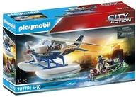 Playmobil&reg; 70779 City Action Polizei-Wasserflugzeug: Konstruktions-Spielset