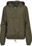 URBAN CLASSICS Allwetterjacke Urban Classics Damen Ladies Basic Pull Over Jacket