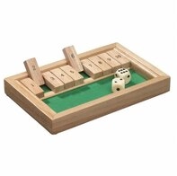 Philos Spiel, Shut The Box - mini - Hevea-Holz