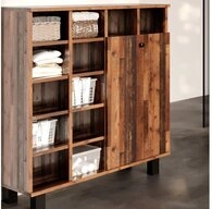 Vicco W&auml;scheschrank Fynn, Eiche rustikal, 78.4 x 91.6 cm (1-St., Einzelprodukt)