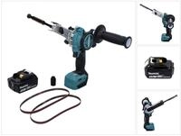 Makita Bandschleifer DBS 180 T1 Akku Bandfeile 18 V 9 x 533 mm Brushless + 1x...